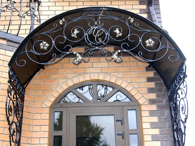 кованые и сварные козырьки Мытищи